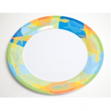 Galleyware  Company Decorated 10" Melamine Calypso Non-skid Dinner Plate GALE1223